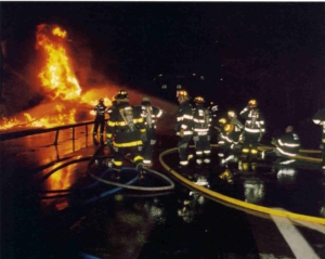 Route 9A Tanker Fire (2004)